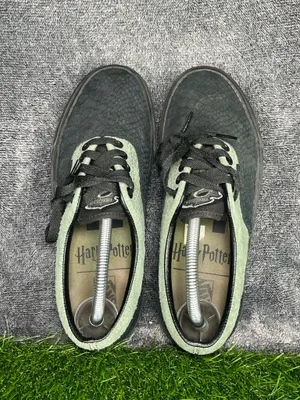 Vans x Harry Potter Low Top Sneakers Green Black | Men’s 7 Women’s 8.5 thumbnail 5