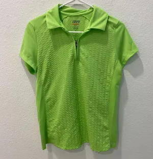 IZOD Green Golf Polo Size M thumbnail 1