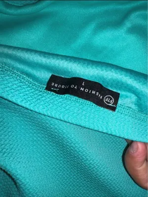 Fashion to Figure Aqua Off-Shoulder Fit & Flare Top thumbnail 2