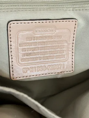 Coach Metallic Gold Dome Satchel with Crossbody Strap & Tassel thumbnail 13