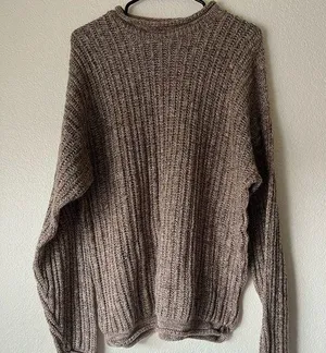Vintage chunky knit sweater Size L thumbnail 1