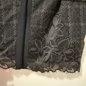 Aerie Winter Express Lace Bustier Corset Tank Top in Black Size Medium NWT thumbnail 2