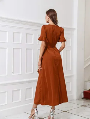 Satin Dress thumbnail 2