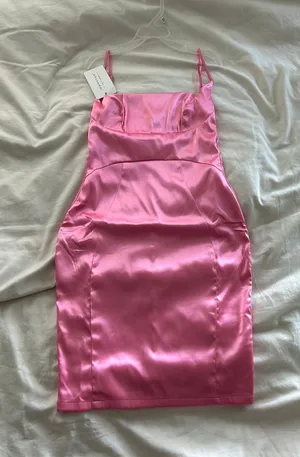 American Threads Pink Bodycon Dress thumbnail 1