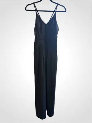 Halara Backless Side Invisible Zipper Pocket Wide Leg Quick Dry Slip Jumpsuit thumbnail 3
