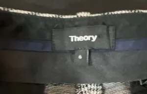 Theory Treeca K Stanza Knit Houndstooth Ankle Pants thumbnail 5