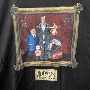 The Addams Family Portrait T-Shirt 2XL thumbnail 2