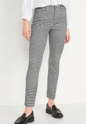 Old Navy High-Waisted Gingham Pixie Ankle Pants ✨NWT✨ thumbnail 1
