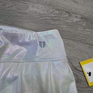 EleVen by Venus Williams White Iridescent‎ Flutter Tennis Skirt XS XSmall thumbnail 5