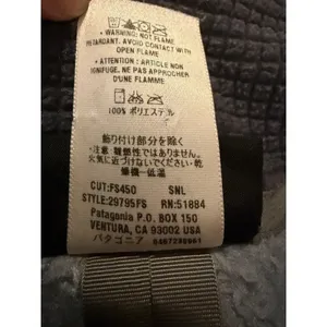 Patagonia R2 Regulator‎ Fleece Jacket Womens Medium Gray Full Zip 29795FS thumbnail 8