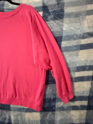 Color Alien Women's Pink Crewneck Sweatshirt and Jogger Lounge Set thumbnail 4
