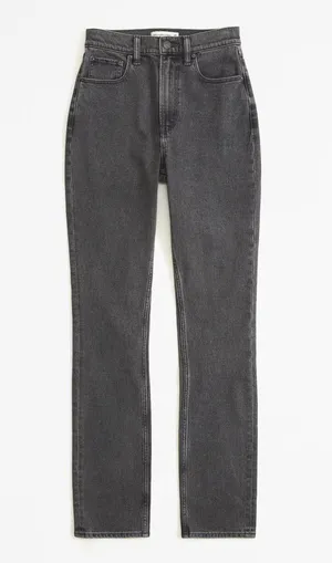 Abercrombie Jeans Ultra High Rise 90s Slim Straight Jean thumbnail 5