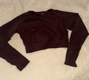 AYBL Long Sleeve Top Crop thumbnail 1