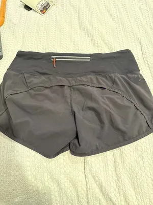 Lululemon Run Times Short II *4" Black (44) thumbnail 3