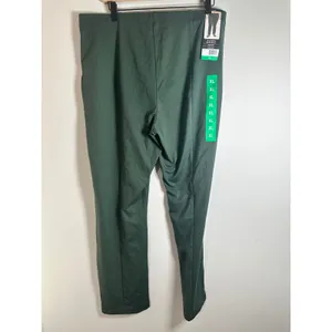 Banana Republic Womens Green Ponte Pant‎ High Rise Seam Front Slim XL NWT thumbnail 4