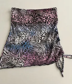 Pretty Rebel Animal-Print tube top size M thumbnail 1
