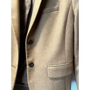 GAP The Academy Blazer 4 Camel Tan Wool Blend Preppy Dark Academia Schoolboy thumbnail 4