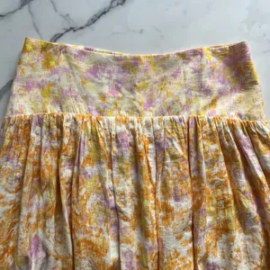 Maeve Anthropologie Flounce midi Skirt Sz Large thumbnail 7