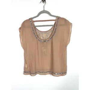 Decree‎ sequin sheer blouse NWT thumbnail 5