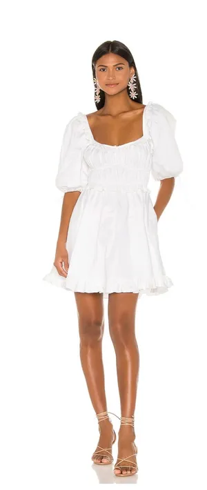 For Love & Lemons Mini Dress White thumbnail 1