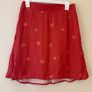 Rachel Création Canadienne Floral EcoVero Midi Skirt M Red Boho Sustainable thumbnail 1