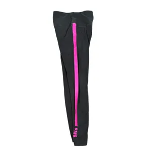 Victoria's Secret PINK Leggings Womens Large Black Pink Stripe High Rise Logo thumbnail 12
