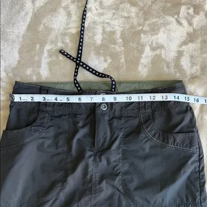 REI Mini‎ Skirt Womens Size 2 Lightweight Embroidered Gray Pockets thumbnail 10