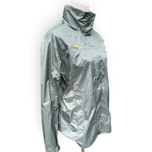 Marmot x Thrive Works Precip Waterproof Rain Jacket Women's Size L Olive NWOT thumbnail 4