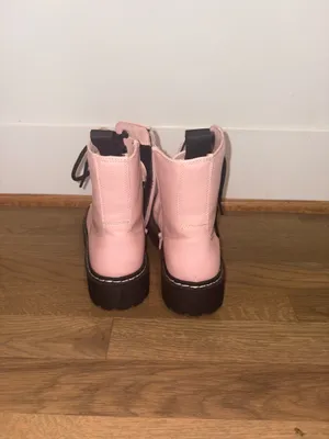 Pink Combat Boots  thumbnail 3