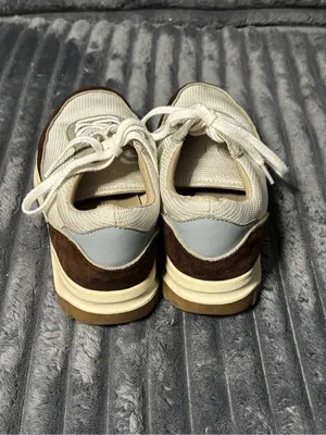 Naturalizer Women’s Casual Lace-Up Sneakers in Beige and Brown thumbnail 3
