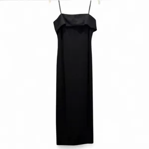Vintage Alex Evenings Spaghetti Strap Black Formal Dress thumbnail 2