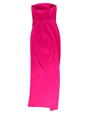 NBD Revolve Women’s Lucilda Strapless Bodycon Gown Hot Pink Maxi Dress thumbnail 6