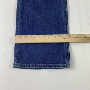 J Crew Jeans Womens‎ 27 Blue Mid-Rise Flare Crop Button Fly Stretch Denim Casual thumbnail 6