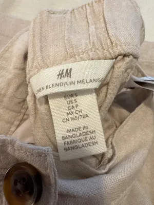 H&M Linen Blend Pants  thumbnail 4