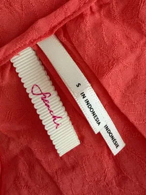 Frenchi Crinkle Coral Rose Spaghetti Strap Cami thumbnail 3