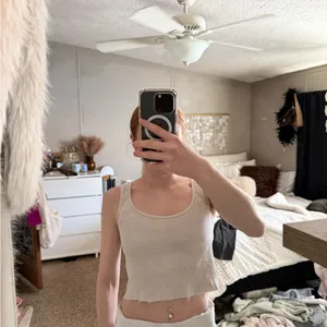 Brandy Melville John Galt ribbed Sheena tank top thumbnail 2