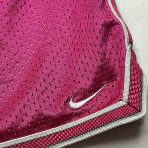 Nike‎ Vintage 2009 Womens Mesh Lined Basketball Gym Shorts Pink XL thumbnail 2