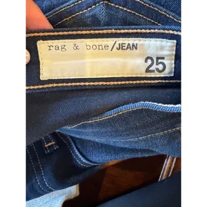 Rag & Bone Jeans Women 25‎ Blue Denim Bedford Wash High Rise Ankle Skinny thumbnail 10