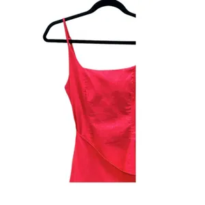 Princess Polly Love Lane Mini Dress Red Wrap Style Femme Ruffles NWT 0 thumbnail 3