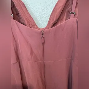 Azazie Women’s Alaya Ready to Ship Dusk Bridesmaid Dresses Size 6 in Desert Rose thumbnail 8