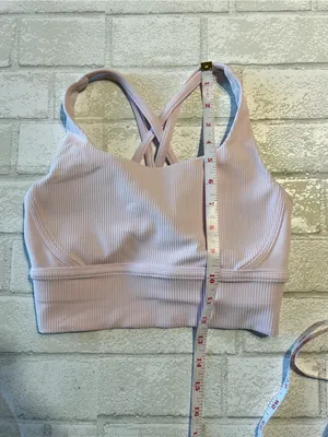 Lululemon Energy Ribbed Longline Sports Bra thumbnail 6
