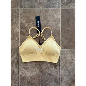 Civil Regime Pastel Yellow Kelly Seamless Bra Size Small thumbnail 2