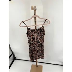 Aritzia Wilfred Isabelle Leopard Print Mini Slip Dress Size 2 thumbnail 8