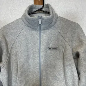 Columbia Benton Springs Gray Long Sleeve Full Zip Jacket Size‎ M thumbnail 2