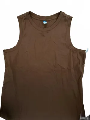 Old Navy Women's Shift Dress Size XL Extra Large Brown Sleeveless Minimalist thumbnail 4