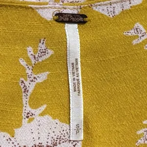 Free People French Quarter Yellow Floral Print Wrap Dress Cottagecore Fairy S thumbnail 8