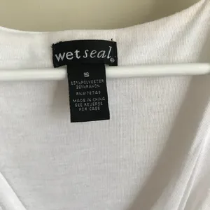 Wet Seal Whilte Sleeveless Short Dress Sz S thumbnail 4