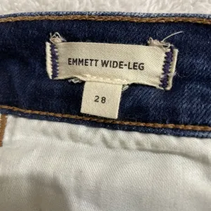Madewell Emmett Wide Leg Jeans Size 28 Denim Casual Retro Y2K 90s Boho Grunge thumbnail 8