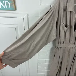 Free People Beach Faye Jumpsuit in Oyster Size M thumbnail 11