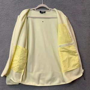 RAINS‎ Jacket Unisex Large Color Straw Fleece Full Zip Jacket MSRP $170 NEW thumbnail 4